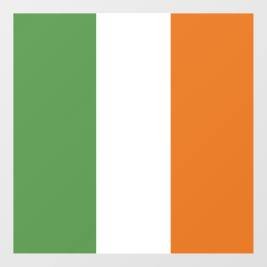 Ierse vlag raamsticker (Vel)