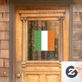 Ierse vlag raamsticker