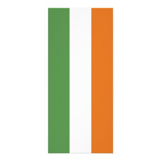 Ierse vlag reclamekaart (Voorkant)