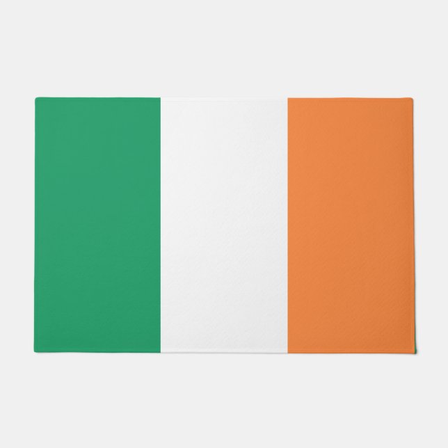 Ierse vlag (Republiek Ierland) (ROI) (Eire) Deurmat (Voorkant)