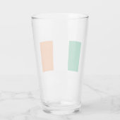 Ierse vlag (Republiek Ierland) (ROI) (Eire) Glas (Achterkant)