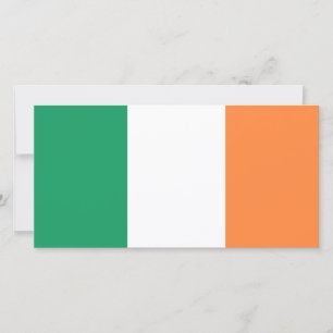 Ierse vlag (Republiek Ierland) (ROI) (Éire) Kaart