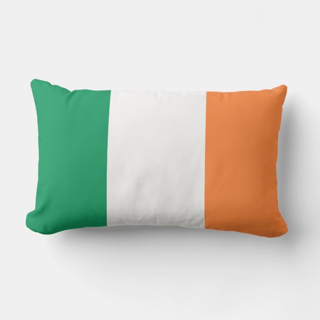 Ierse vlag (Republiek Ierland) (ROI) (Eire) Kussen (Voorkant)