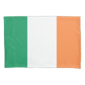Ierse vlag (Republiek Ierland) (ROI) (Eire) Kussensloop (Voorkant-Links)