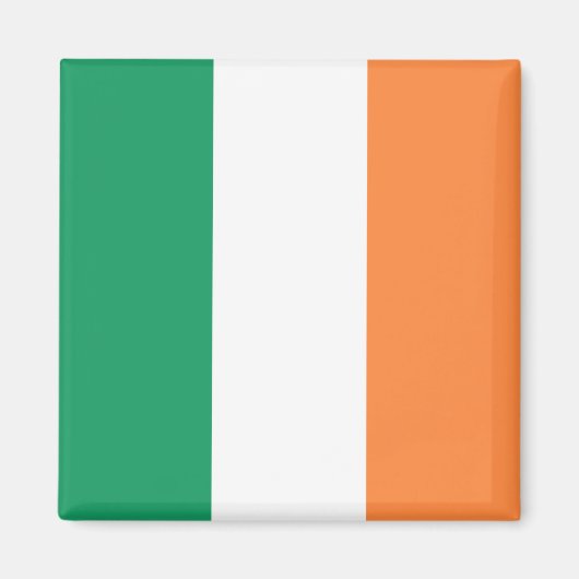 Ierse vlag (Republiek Ierland) (ROI) (Eire) Magneet (Voorkant)