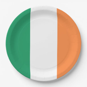 Ierse vlag (Republiek Ierland) (ROI) (Eire) Papieren Bordje