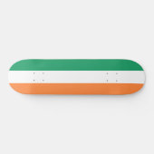 Ierse vlag (Republiek Ierland) (ROI) (Eire) Persoonlijk Skateboard (Horizontaal)
