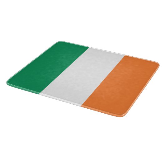 Ierse vlag (Republiek Ierland) (ROI) (Eire) Snijplank (Hoek)