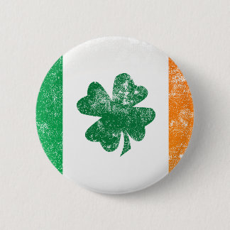 Ierse vlag ronde button 5,7 cm