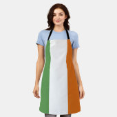 Ierse vlag schort (Gedragen)