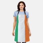 Ierse vlag schort (Gedragen)