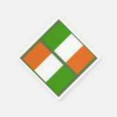 Ierse Vlag Servet (Hoek)