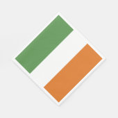 Ierse vlag servet (Hoek)