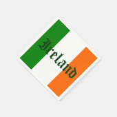 Ierse vlag servetten (Hoek)