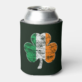 Ierse vlag Shamrock Blikjeskoeler