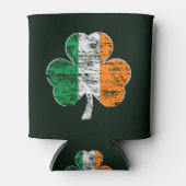  Ierse vlag Shamrock Blikjeskoeler (Voorkant)