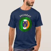 Ierse vlag Shamrock Celtic Knot - Murray T-Shirt (Voorkant)