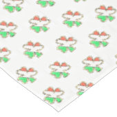 Ierse vlag Shamrock Clover Cookie St Patrick's Day Tafelkleed (Gekanteld)