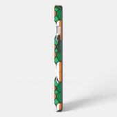 Ierse vlag shamrock clover St patricks day iPhone Hoesje (Linkerkant)
