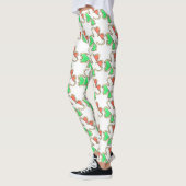 Ierse vlag Shamrock Cookie St. Patrick's Leggings (Links)