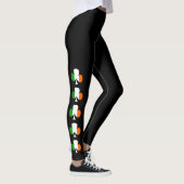 Ierse vlag Shamrock Leggings (Rechts)