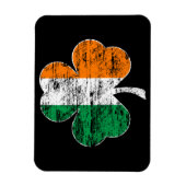 Ierse vlag Shamrock (noodlijdend) Flexi Magnet Magneet (Verticaal)