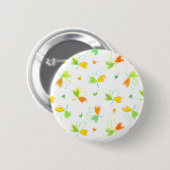 Ierse vlag Shamrock Pattern Ronde Button 5,7 Cm (Voorkant /achterkant)