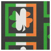 Ierse vlag Shamrock Pattern Stof (Close Up)