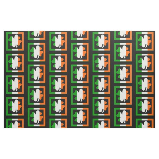 Ierse vlag Shamrock Pattern Stof (Fat Quarter)