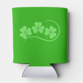 Ierse vlag Shamrock St Patricks Beer Coooler Blikjeskoeler (Achterkant)