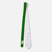 Ierse vlag Shamrock Stropdas (Achterkant)