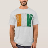 Ierse vlag Shamrock T-Shirts (nood) (Voorkant)