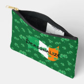 Ierse Vlag Shamrocks Keltische Lettertype Persoonl Etui (Open)