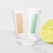 Ierse vlag shot glas (Achterkant)