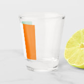 Ierse vlag shot glas (Rechts)