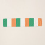 Ierse vlag sjaal<br><div class="desc">Patriottische vlag van Ierland.</div>