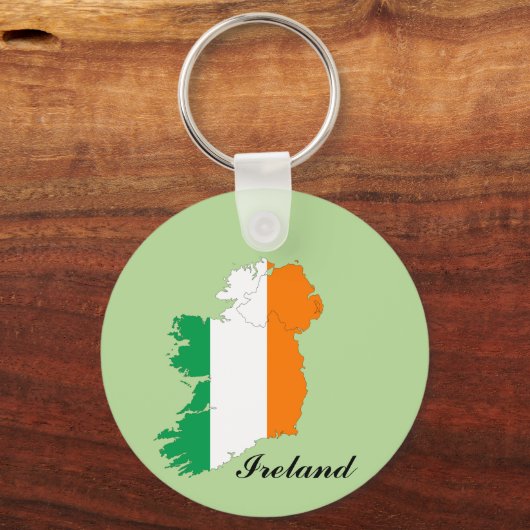 Ierse vlag sleutelhanger (Voorkant)