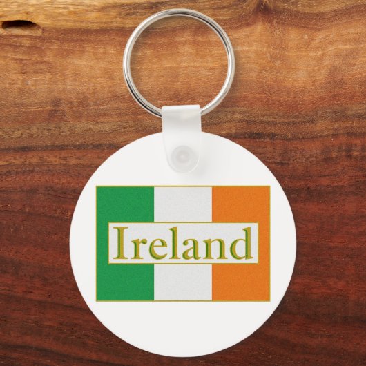 Ierse vlag sleutelhanger (Voorkant)