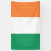 Ierse vlag spandoek (Verticaal)