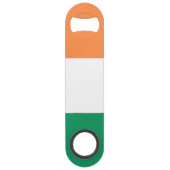 Ierse vlag speed flessenopener (Achterkant)