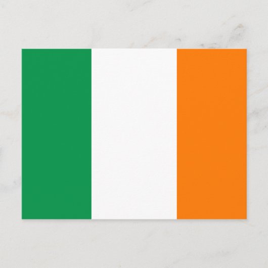 Ierse vlag St Patricks Day briefkaarten (Voorkant)