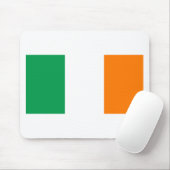 Ierse vlag/St Patrick's Day Muismat (Met muis)