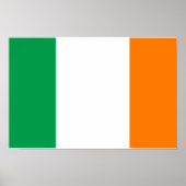 Ierse vlag/St Patrick's Day Poster (Voorkant)