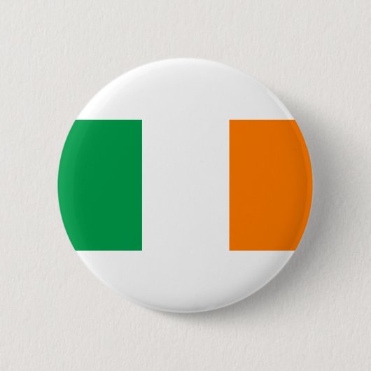 Ierse vlag/St Patrick's Day Ronde Button 5,7 Cm (Voorkant)