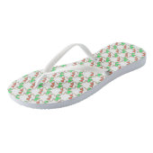 Ierse vlag St. Patrick's Day Shamrock Sugar Cookie Teenslippers (Schuin)
