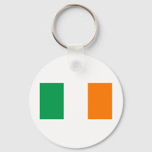 Ierse vlag/St Patrick's Day Sleutelhanger