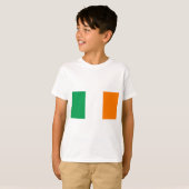 Ierse vlag/St Patrick's Day T-shirt (Voorkant volledig)