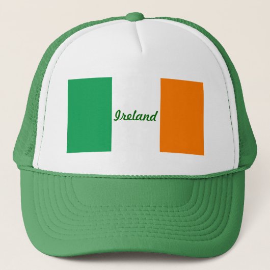Ierse vlag/St Patrick's Day Trucker Pet (Voorkant)