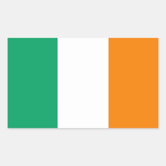 Ierse vlag Sticker (Voorkant)
