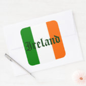 Ierse vlag Sticker (Envelop)